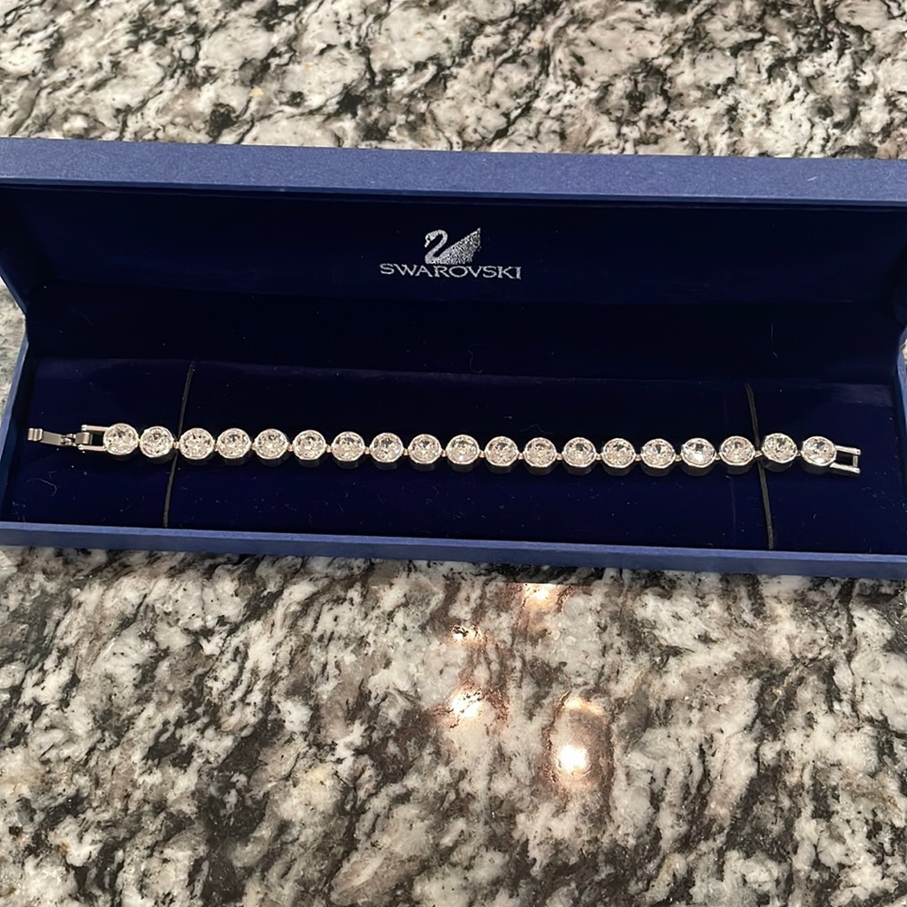Touchstone Crystal White Ice Bracelet